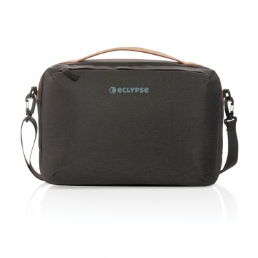 Logotrade promotional giveaways photo of: Impact AWARE™ 300D two tone deluxe 15.6" laptop bag